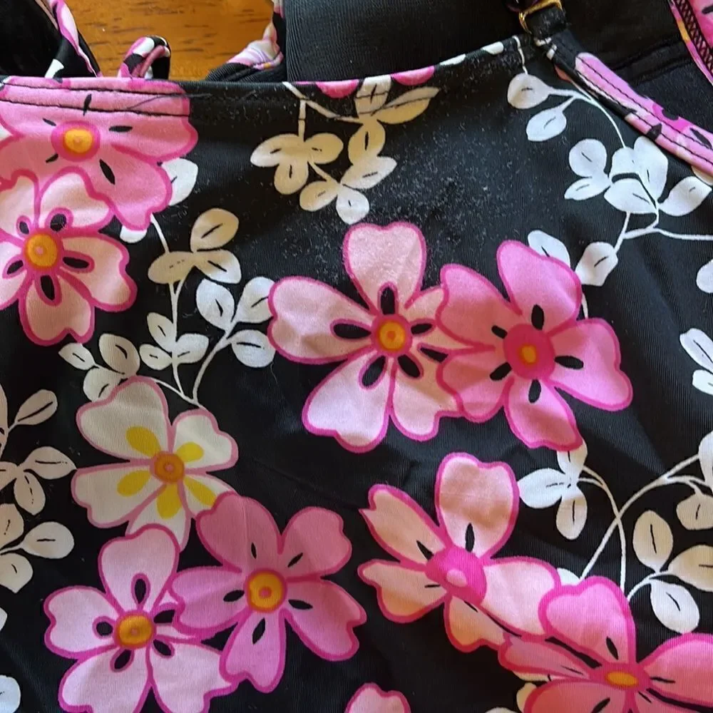 VICTORIA’S SECRET 36B UNDERWIRE TANKINI FLORAL TANKINI TOP